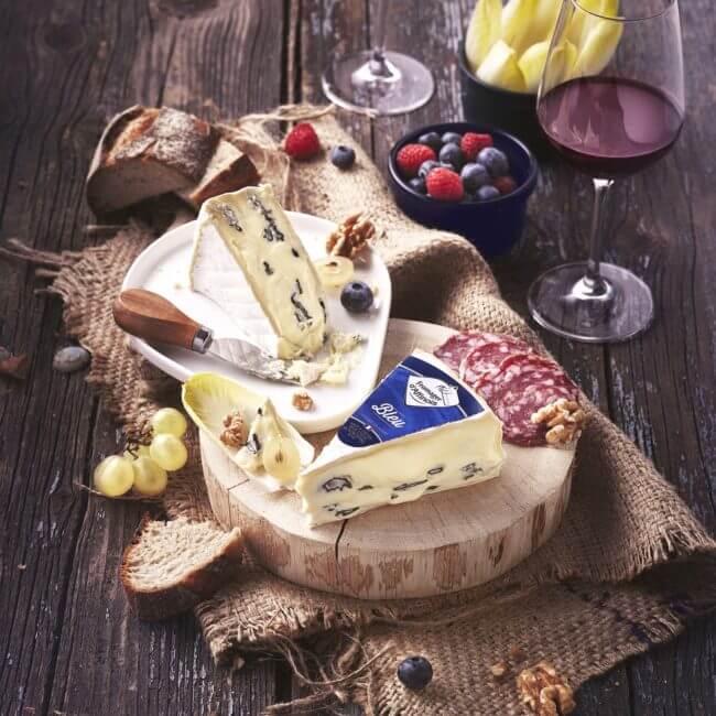 Summer cheese board
