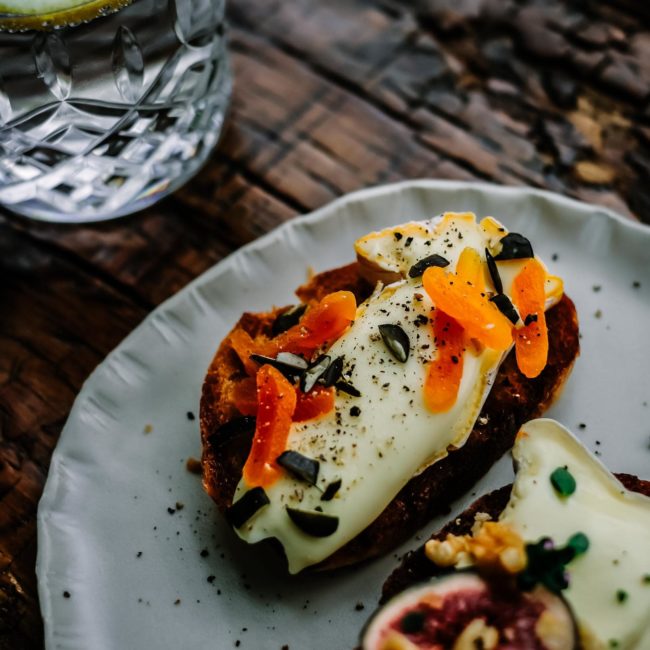 Sourdough tartines