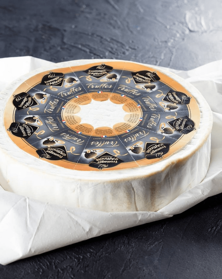 fromager d'affinois le fromager with black truffles