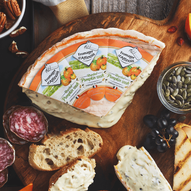 Fromager d’Affinois Roasted Pumpkin Seeds
