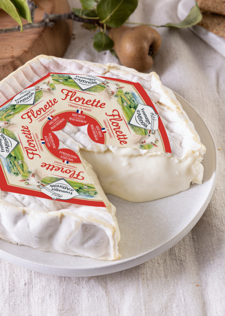 A heavenly creamy goat cheese